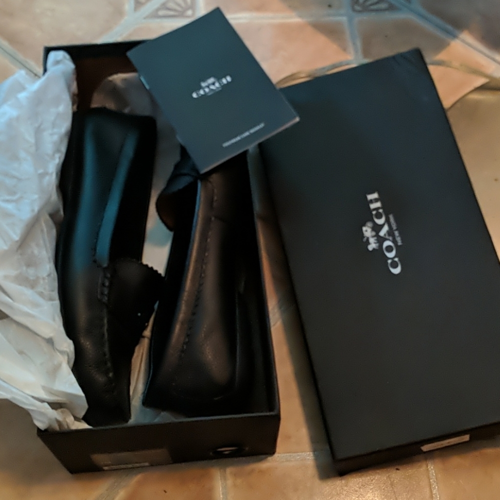 Coach loafers
